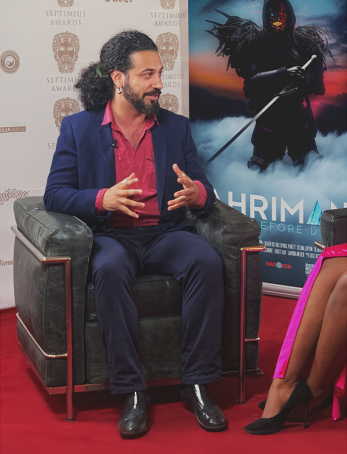 Mani Nickpour at the Septimius Awards